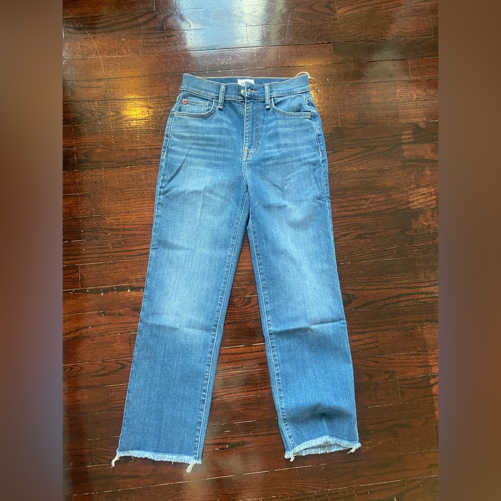 Hudson Noa Zelda High-Rise Straight Crop Jean, sz 24, never worn // tags on!